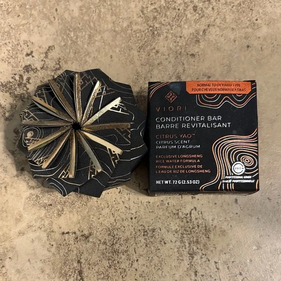 Viori Black and Gold Conditioner Bar - Picture 1 of 2